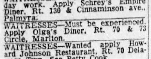 olga's want ad